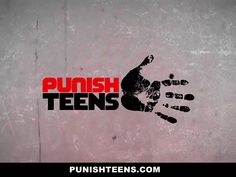 PunishTeens - Sydney Cole Gets Fucked by 2 Guys