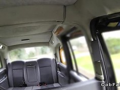 Blonde pornstar has debut in fake taxi