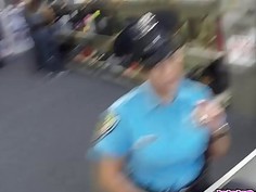 Ms Police Officer Gets Fucked In The Pawnshop