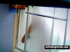 my BBW mom caught on spy camera in bathroom